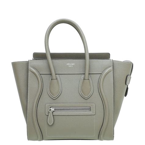 celine micro souris|MICRO LUGGAGE HANDBAG IN DRUMMED .